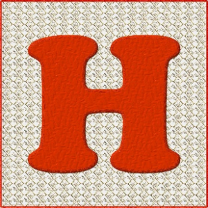 Picture of the letter H